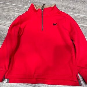 Carter's Bright Red Kids Sweatshirt with Dog Logo